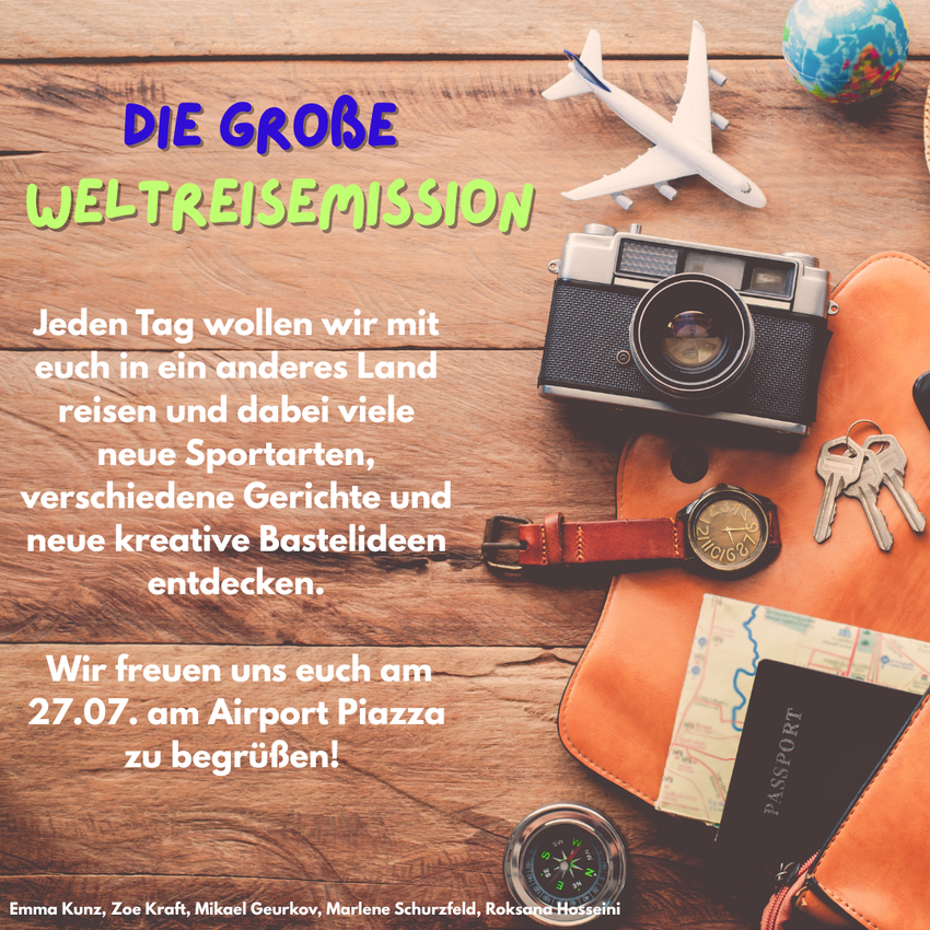 Gruppe 10 - Die große Weltreisemission Gruppe 10 - Die große Weltreisemission