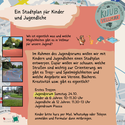KiJuB - Stadtplan für Kinder und Jugendliche
