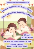 Poster Vorlesen Termine