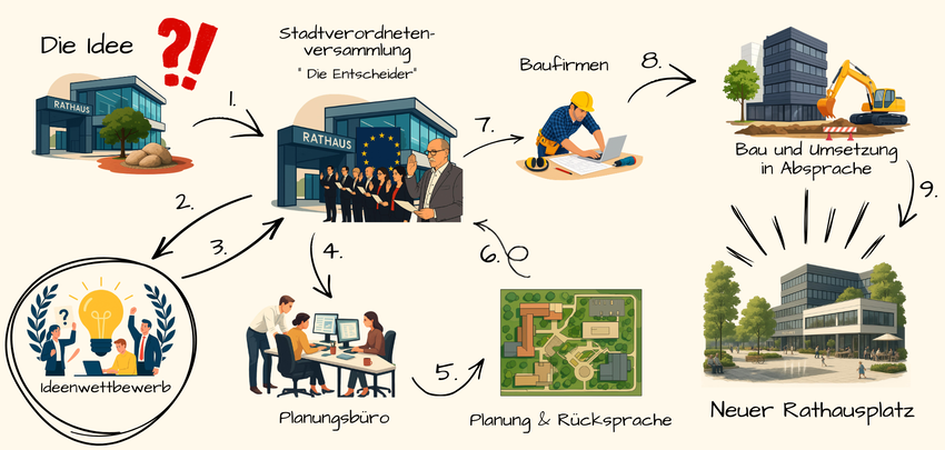 Bildliche Erklärung Rathausplatz(1) Bildliche Erklärung Rathausplatz(1)