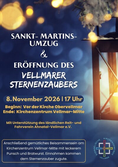 2026_11_08_Martinsfest und Sternenzauber Plakat Vellmar