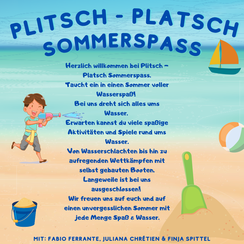 Gruppe 9 - Plitsch, Platsch, Sommerspaß Gruppe 9 - Plitsch, Platsch, Sommerspaß