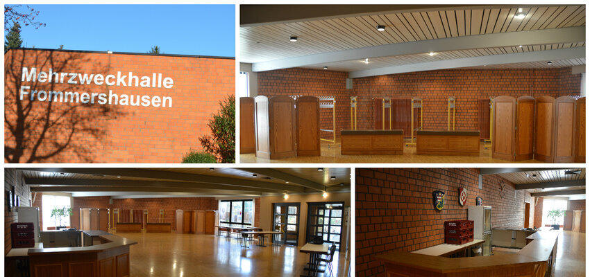 Mehrzweckhalle Frommershausen Foyer
