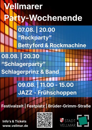 Vellmarer Party-Wochenende