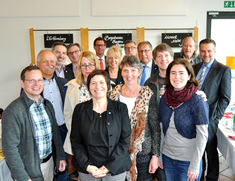 Gruppenfoto mit Sponsoren Sommer im Park 2015